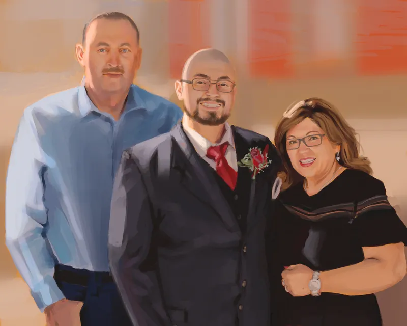 Wedding painting